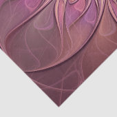 Papier Mousseline Abstrait Floral Fractal Art Berry couleurs (Détail)