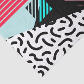 Papier Mousseline Abstrait géométrique (Détail)