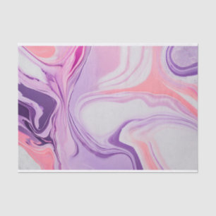 Papier Mousseline Abstrait Marbre rose pourpre teintes Paint Splash