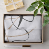 Papier Mousseline Abstrait moderne (Cadeau)