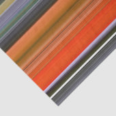 Papier Mousseline Abstrait n° 1 : orange et gris (Détail)