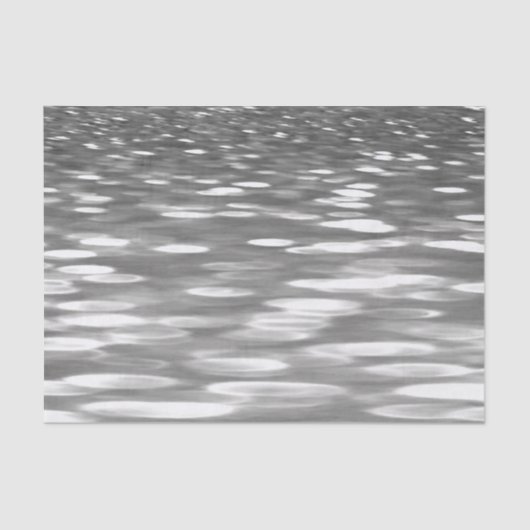 Papier Mousseline Abstrait n° 3 : brillant gris argenté (Recto)