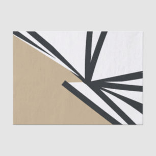 Papier Mousseline Abstrait neutre moderne
