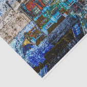 Papier Mousseline Abstrait No.97 par Edward Martin (Détail)