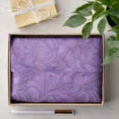 Papier Mousseline Abstrait Pastel Purple Design (Cadeau)