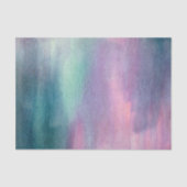 Papier Mousseline Abstrait rose Turquoise (Recto)