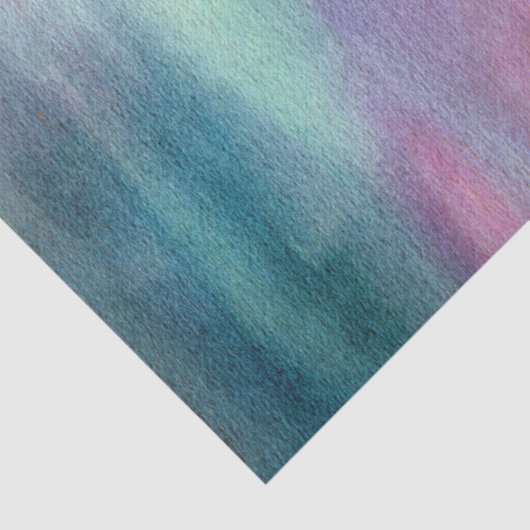 Papier Mousseline Abstrait rose Turquoise (Détail)