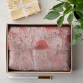 Papier Mousseline Abstrait rouge (Cadeau)