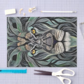 Papier Mousseline Abstrait Shabby Chic King Lion (Artisanat)