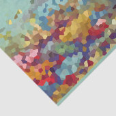 Papier Mousseline Abstrait Sous La Mer (Détail)