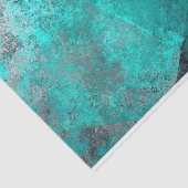 Papier Mousseline abstrait turquoise turquoise grunge arrière - plan (Détail)