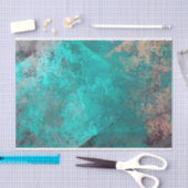Papier Mousseline abstrait turquoise turquoise grunge arrière - plan (Artisanat)