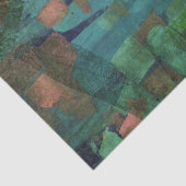 Papier Mousseline Abstrait Vert Floral Nature Amateurs Forrest (Détail)