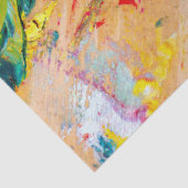 Papier Mousseline Abstraite De Palette Artiste (Détail)