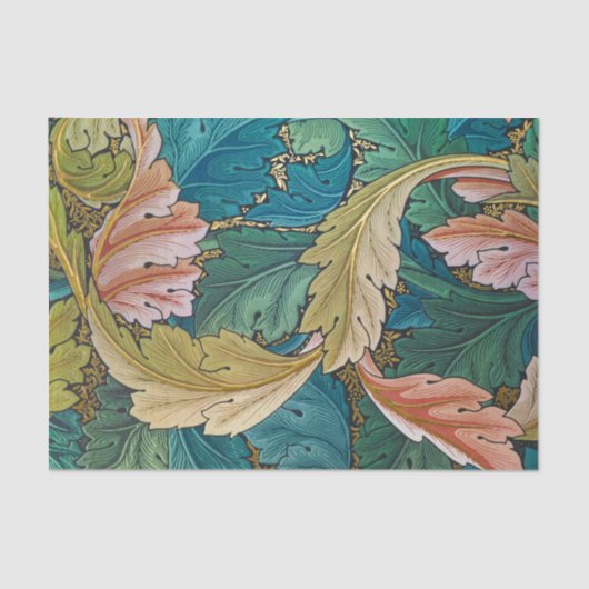 Papier Mousseline Acanthus, Wallpaper de William Morris (Recto)