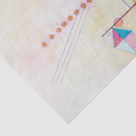 Papier Mousseline Accent Doux, Wassily Kandinsky (Détail)