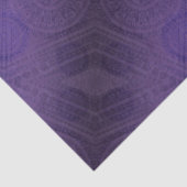Papier Mousseline Acceptation | Médaillons de méditation violette (Détail)