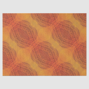 Papier Mousseline Acceptation Médaillons de saumons rouges orange