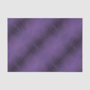 Papier Mousseline Acceptation Motif Boho violet écectique