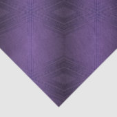 Papier Mousseline Acceptation | Motif Boho violet écectique (Détail)