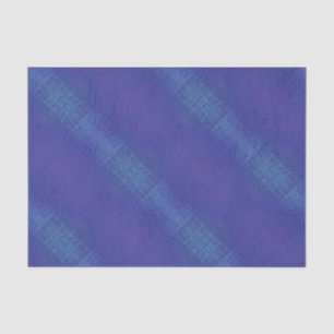 Papier Mousseline Acceptation Motif de Blue Indigo Violet Shibori
