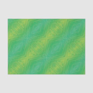 Papier Mousseline Acceptation Motif de Shibori jaune bleu