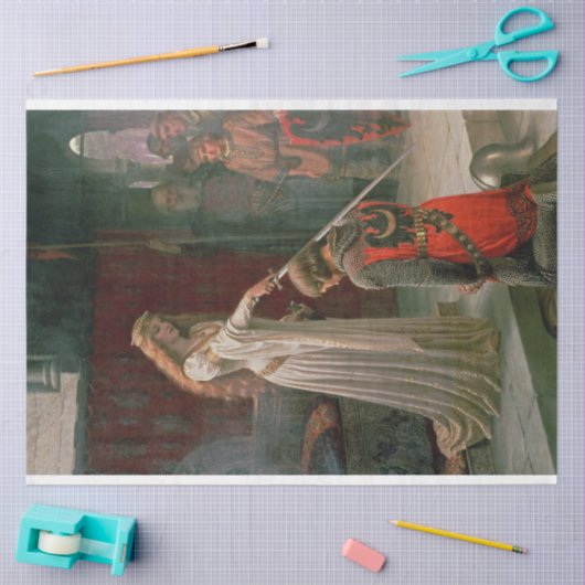 Papier Mousseline Accolade (par Edmond Blair Leighton) (Artisanat)