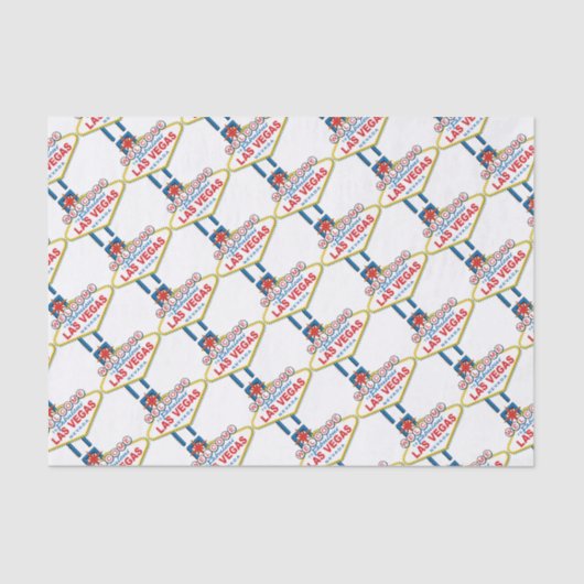 Papier Mousseline Accueil-à-Las-Vegas (Recto)