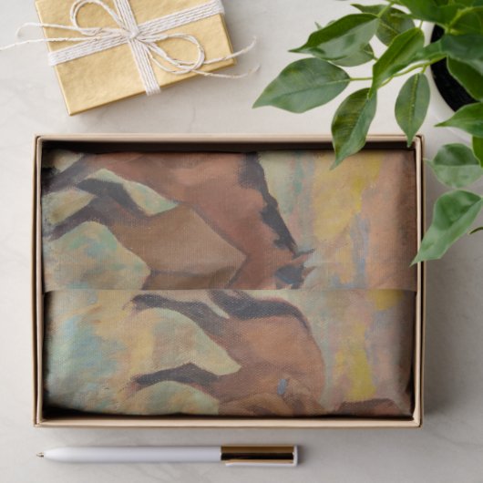 Papier Mousseline Accueil par Maynard Dixon (Cadeau)