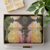 Papier Mousseline Accueil Rose Mots Inspirants Découpage Vintage (Cadeau)