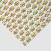 Papier Mousseline Ackee and Saltfish Cod Jamaïcain Caraïbes (Détail)