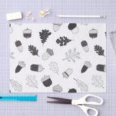 Papier Mousseline Acorns et feuille (Artisanat)