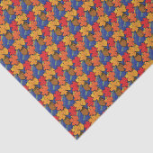 Papier Mousseline Acorns et feuille I (Détail)