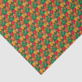 Papier Mousseline Acorns et feuille III (Détail)