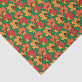 Papier Mousseline Acorns et feuille VI (Détail)