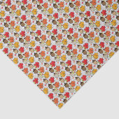 Papier Mousseline Acorns et feuilles VII (Détail)