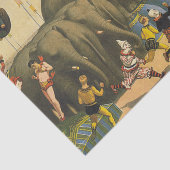 Papier Mousseline Acrobates d'éléphant de PIÈCE EN T (Détail)