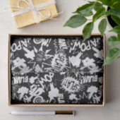 Papier Mousseline Actions de bandes dessinées (Cadeau)