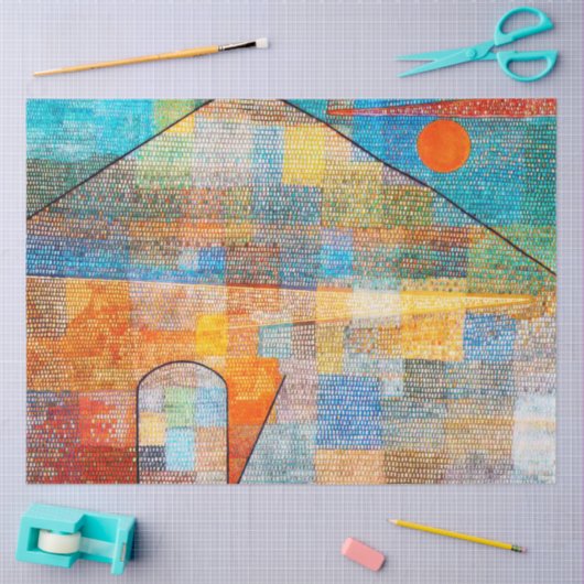 Papier Mousseline Ad Parnassum, Paul Klee (Artisanat)