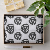 Papier Mousseline Adaptateur vinyle de 7 pouces 45 tr/min insérez l' (Cadeau)