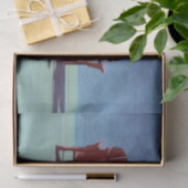 Papier Mousseline Adirondack Chaises De Plage Turquoise Bleu Rustiqu (Cadeau)