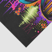 Papier Mousseline ADN de musique (Détail)