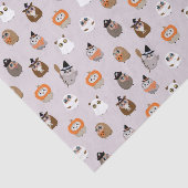 Papier Mousseline Adorable Chouette d'Halloween Motif (Détail)