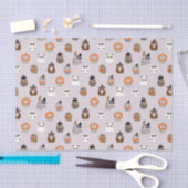 Papier Mousseline Adorable Chouette d'Halloween Motif (Artisanat)