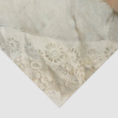 Papier Mousseline Adorable Jeune Fille Jouant Avec Son Chat Pour Ani (Détail)