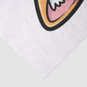 Papier Mousseline Adorable Kawaii Ginger Cat Cartoon Character (Détail)