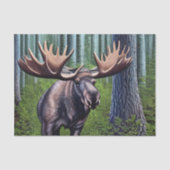 Papier Mousseline Adorable Petite Oie Abstraite (Recto)