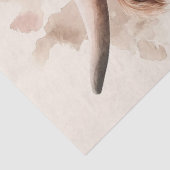 Papier Mousseline Adorable Vache de haute terre avec maman Découpage (Détail)