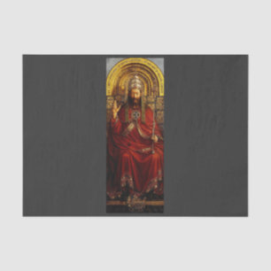 Papier Mousseline Adoration de l'agneau mystique par Jan van Eyck