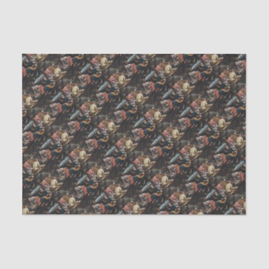 Papier Mousseline Adoration des bergers (Recto)